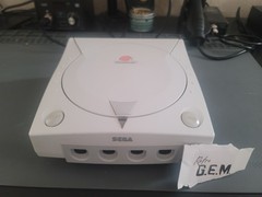 Sega Dreamcast HDMI Retrogem – Recapped – New Battery – Console Only