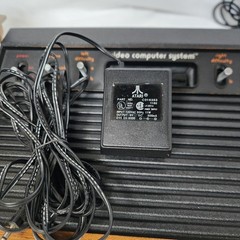 Atari 2600 Heavy Sixer Console Vintage 1977 Sunnyvale CX-2600 7 Games Bundle