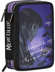WEDNESDAY BE THE STRANGE YOU CASE 3 ZIP SEVEN 3 Compartments