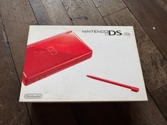 Brand New Deadstock Nintendo DS Lite Crimson Red UK Version Ultra Rare