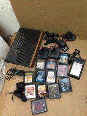 Atari Video Computer System /W Controllers { UNTESTED }