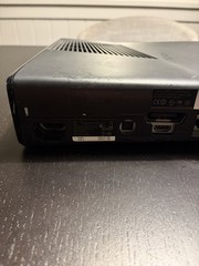Xbox 360 S Glossy Black Console Only Model 1439 Tested and Working Microsoft