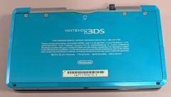 Nintendo 3DS Aqua Blue Handheld Console CTR-001 Bundle Tested
