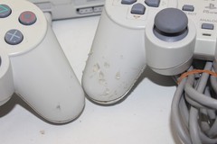 Sony PSOne Game Console, Grey Analog Controller, AV and Power Supply – Tested