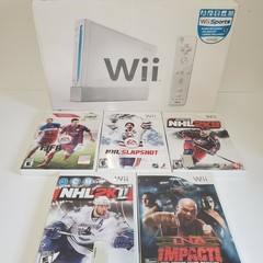 Nintendo Wii Sports Pack White Console games & original box #1