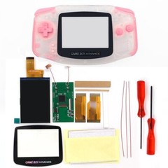 HISPEEDIDO 3.0” 720×480 Retro Pixel GameBoy Advance V5 IPS Backlight Kits+Shell