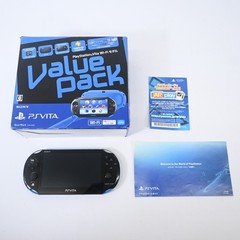 Sony PS Vita PCH-2000 Blue Black Wi-Fi Console Value Pack Tested