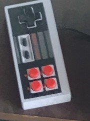 Nintendo NES Home Console Wired Gray Black Red with Two Controllers