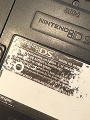 Original Nintendo DS NTR-001 Blue (No Charger or stylus) FULLY TESTED & WORKING