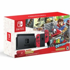 Nintendo Switch Super Mario Odyssey Edition (with Red Joy-Cons) 32GB Red Console