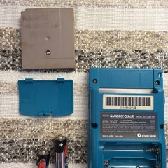 Nintendo Game Boy Color Game Console – Teal – CGB-001 w/ Tetris Cartridge Bundle