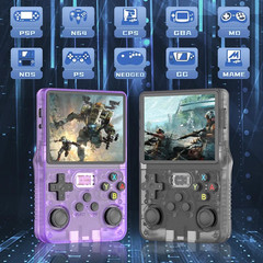 R36S Retro Handheld Game Console with 3.5″ IPS Screen and Linux System