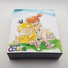 Laminated OLED Screen – Misty Game Boy Color w/ Case – New Speaker, Recapped