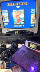Nintendo Super Famicom – Clear Purple Shell White LED – Play SNES Games Reg Free