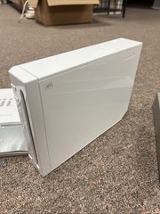 Nintendo Wii RVL-001 White Console + 2 OEM Remote & Nunchuck + 1 Game + Manuals