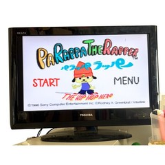Sony PS1 SCPH-7000 Console Bundle Parappa Hunter x Hunter Tested Japan