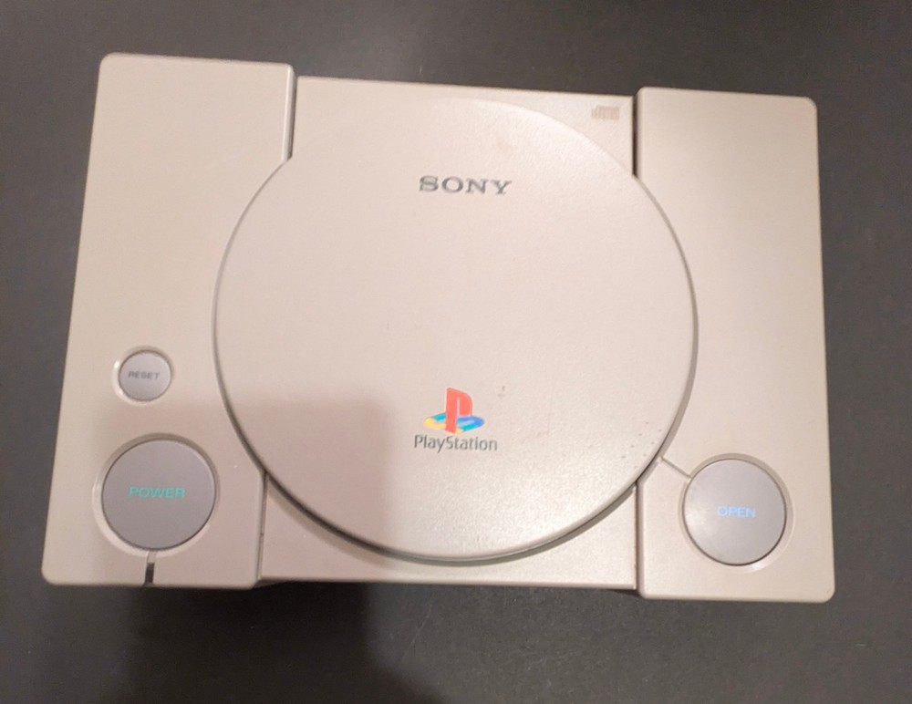 Sony PlayStation 1 SCPH-9001 Gray Game Console Only for PARTS not tested
