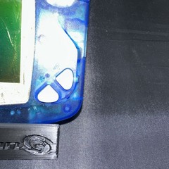 Bandai Wonderswan Clear Blue SW-001 for Parts or Repair