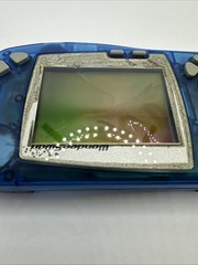 Bandai Wonderswan Clear Blue SW-001 for Parts or Repair