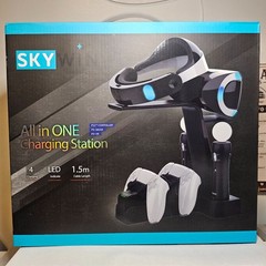 Skywin All-in-One Dock Charging Station & Stand for PS5 Controllers & PS Move