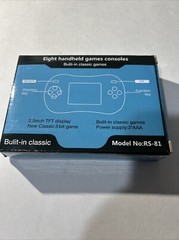 Model No: RS-81 Handheld Game Console- 2.5 In TFT