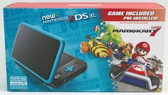 Nintendo New 2DSXL Mario Kart 7 Turquoise/Black Console (US Release) Brand New
