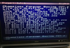 NEC PC ENGINE CORE GRAFX II Console + 2 GB Micro SD Card & 128 RARE Games L@@K