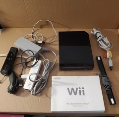 Nintendo Wii Bundle Black Console
