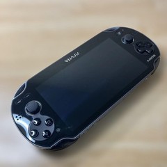 PS Vita 3G / Wi-Fi Model Crystal black PCH-1100 AB01 OLED Game Sony Japan