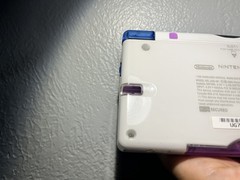 Nintendo DS Lite – Custom Gradiant Translucent/White, Blue LED Power Light