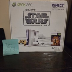 Star Wars R2-D2 Limited Edition CIB Complete Xbox 360 Matching Serial w C-3PO