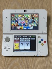 Nintendo New 3DS White Handheld Console KTR-001 with Stylus Japan