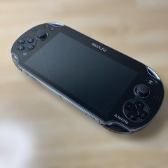 PS Vita 3G / Wi-Fi Model Crystal black PCH-1100 AB01 OLED Game Sony Japan