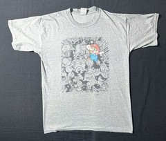 Retro Super Mario Bros Cast Line Art Graphic T-Shirt