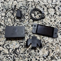 Nintendo Switch Console HAC-001 Unpatched V1 Grey With Dock And Charger XAW4