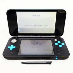 New Nintendo 2DS LL XL Black Turquoise Console Handheld System Japan Tested
