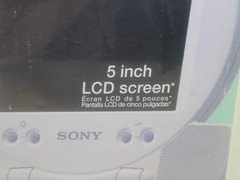 Sony PlayStation PS1 Combo w/ LCD Screen Fact. Sealed VGA Graded 75+ EX+/NM