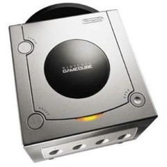GameCube Console Platinum Nintendo Silver Very Good 4Z