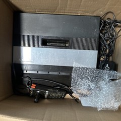 Atari 5200 Console With Controller, Wires, Power Supply. AS IS
