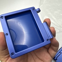 Gameboy Advance SP AGS-001 Kyogre Pokémon Shell Only Very Clean