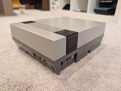Nintendo NES Console Bundle w/ Blades Of Steel & Controller, Power Supply, Cable