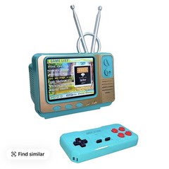 GV300S Classic Handheld Console – 168 Games, Retro Decor, Perfect Gift for All