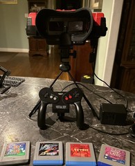 Nintendo Virtual Boy, Eye Patch Ribbon Cable Upgrade + 4 Games