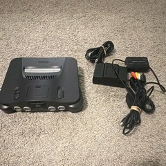 TESTED AND CLEANED Nintendo 64 w/ OEM Jumper Pak, Power Cord & RF/AV Cords