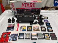 RARE 1982 ATARI 2600 VCS Black Vader Console System *Long BOX* Matching Package