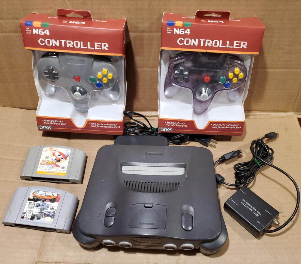 Nintendo 64 Black Console (NTSC-J)