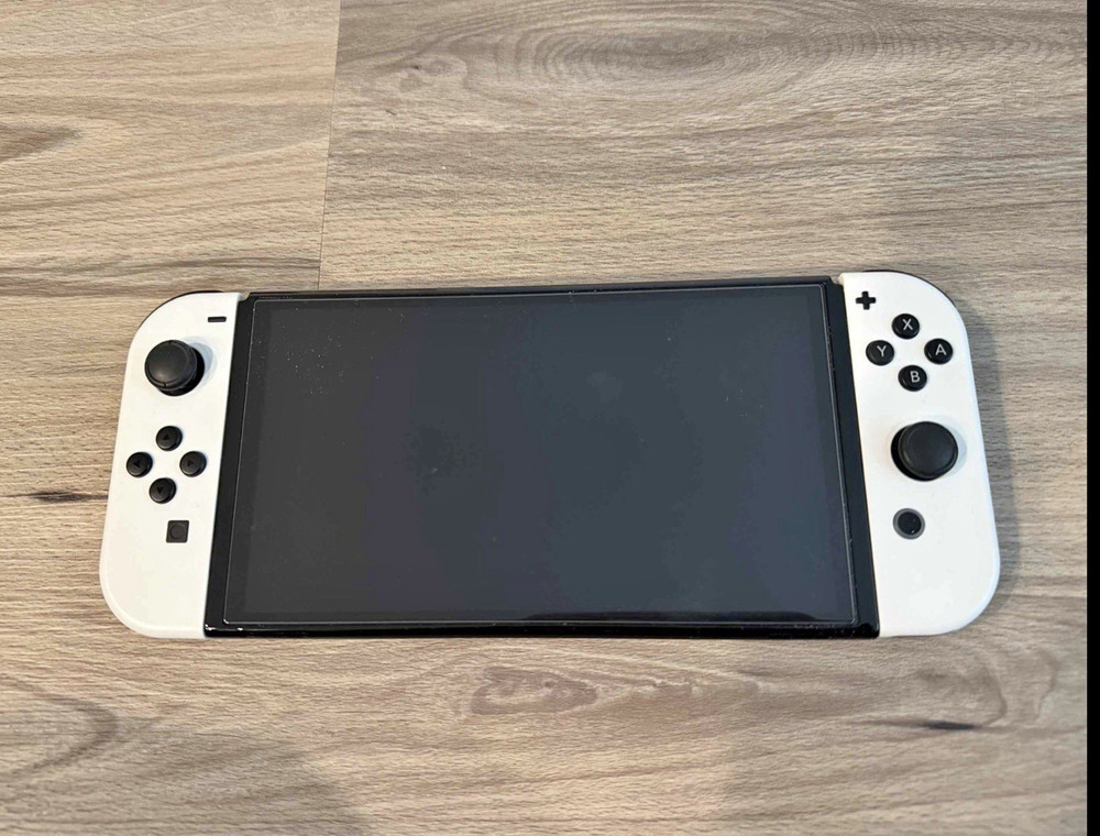 Nintendo Switch OLED Model Console White w/ Dock, HDMI Cable, 64GB 720p