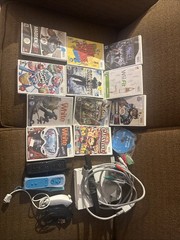 Nintendo Wii console Bundle with games