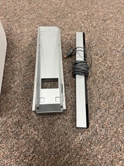 Nintendo Wii RVL-001 White Console + 2 OEM Remote & Nunchuck + 1 Game + Manuals