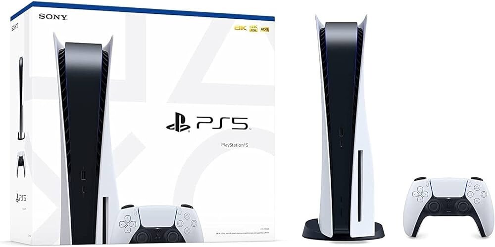 Sony PS5 Blu-Ray Edition Console – White (New)